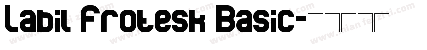 Labil Grotesk Basic字体转换